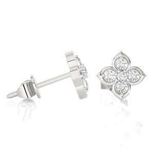 1/4 ctw Round Lab Grown Diamond Stud Earrings