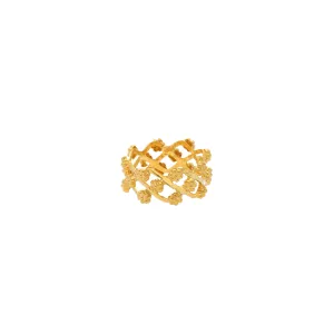 22K Yellow Gold Women's Ring (3.5gm)