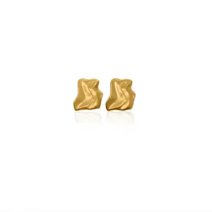 24Kt Gold Foil Earrings