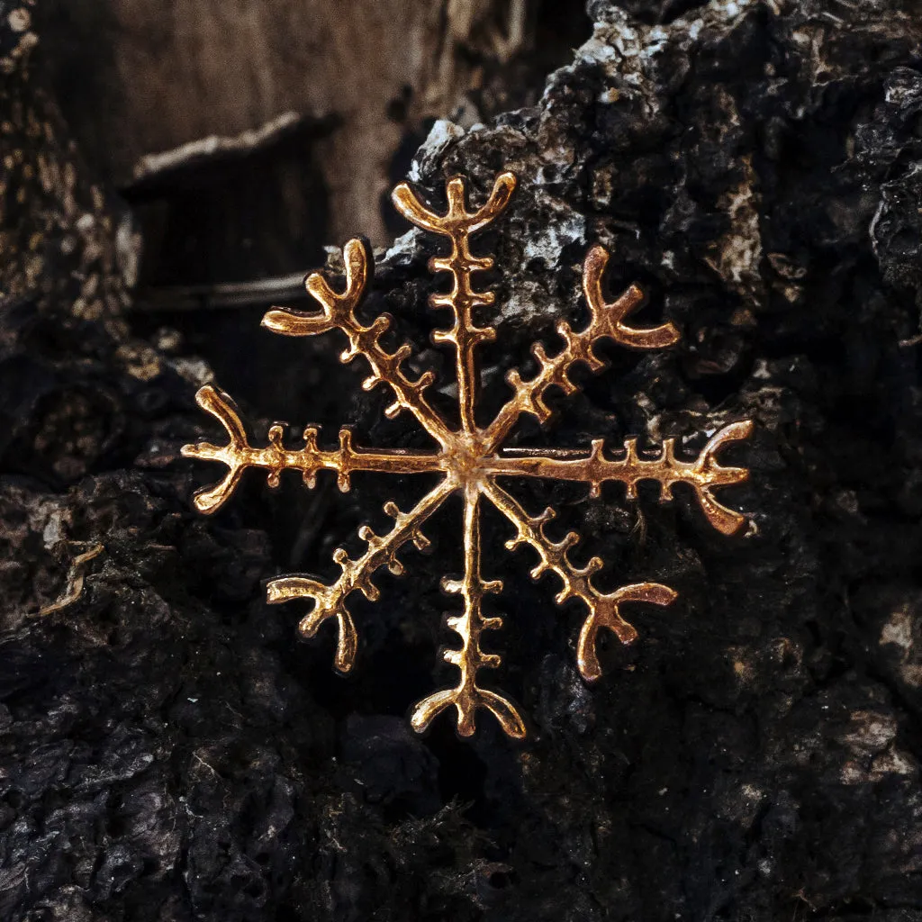 Aegishjálmur Pendant, Bronze