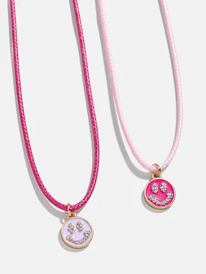 All Smiles Kids' Set of 2 Necklaces - Smiley