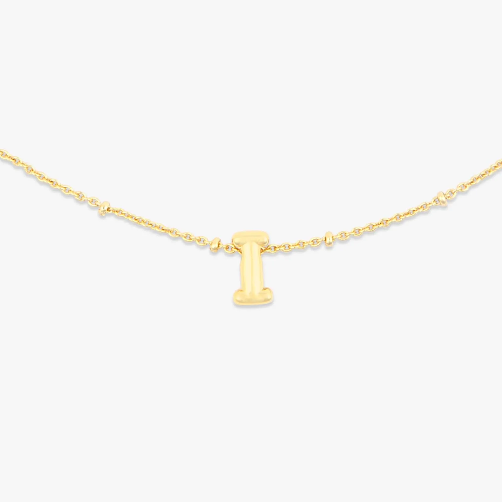 Alphabet Satellite Chain Choker