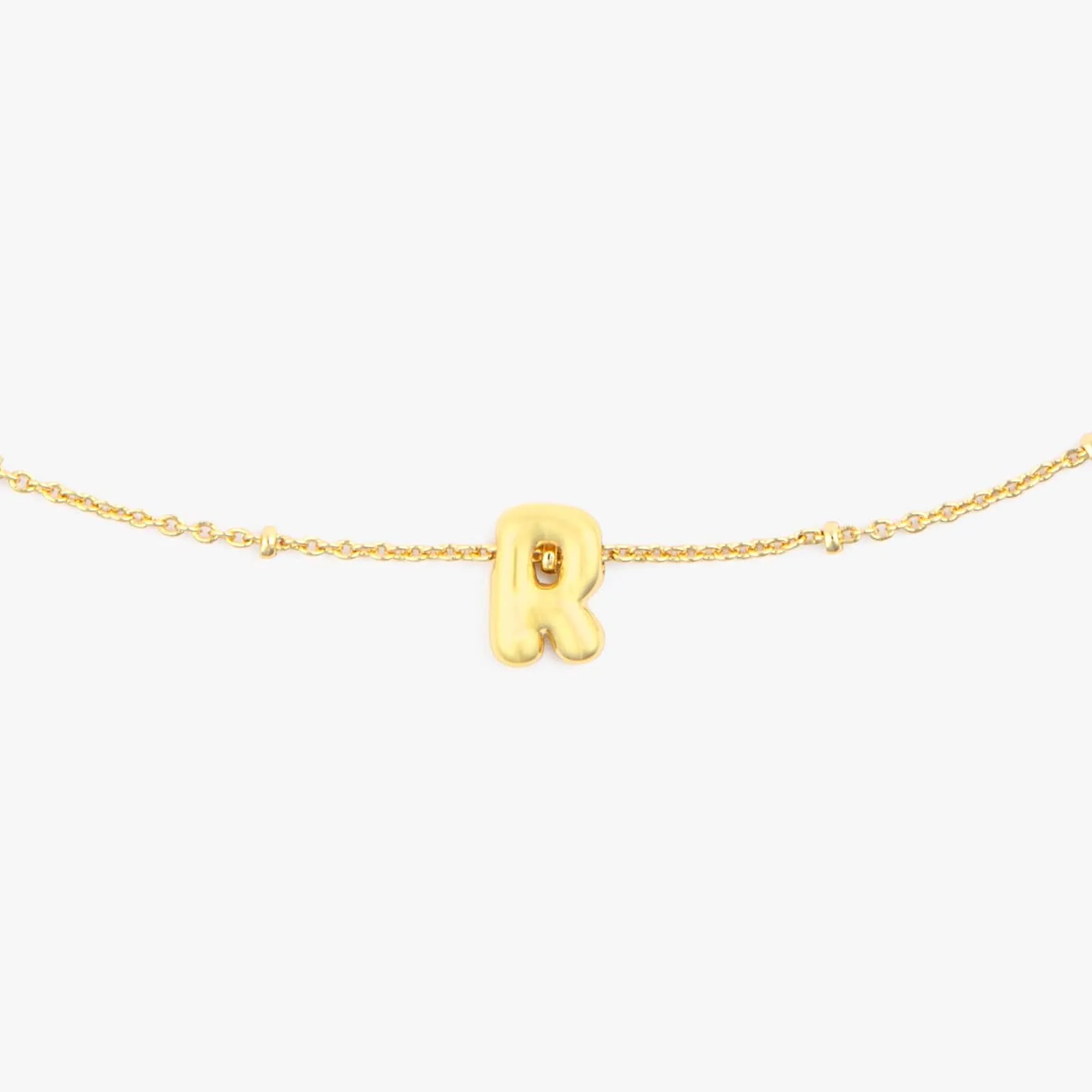 Alphabet Satellite Chain Choker