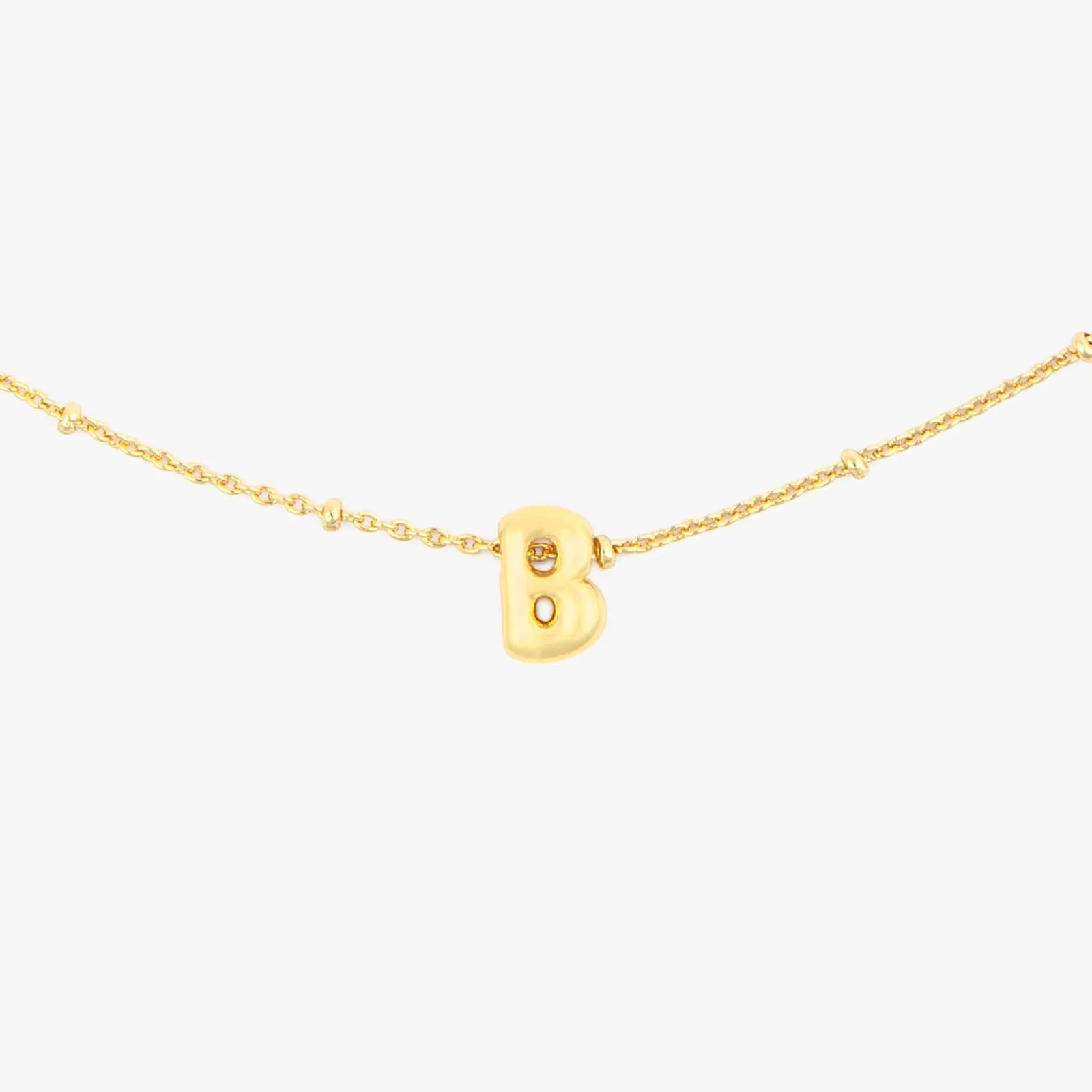 Alphabet Satellite Chain Choker