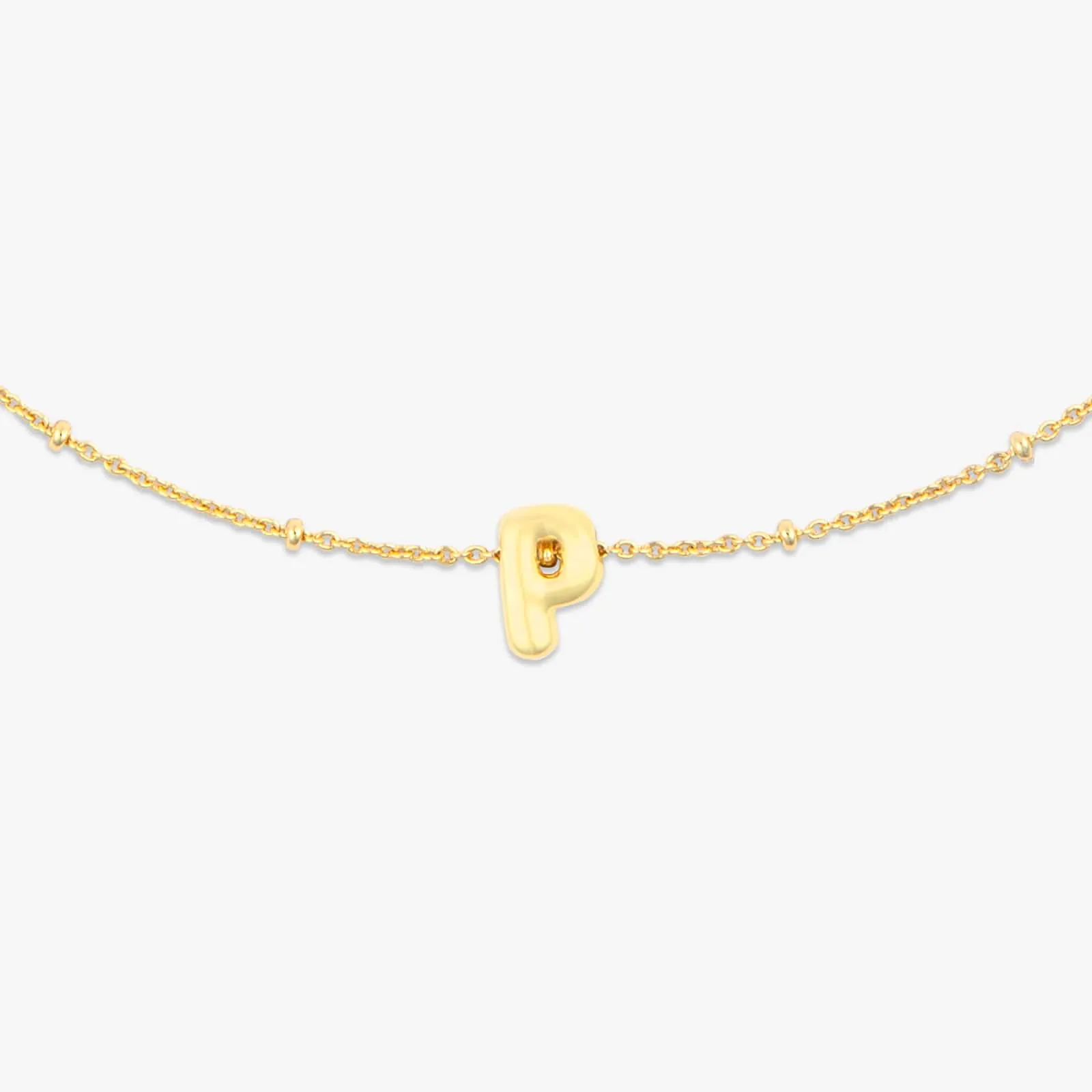 Alphabet Satellite Chain Choker