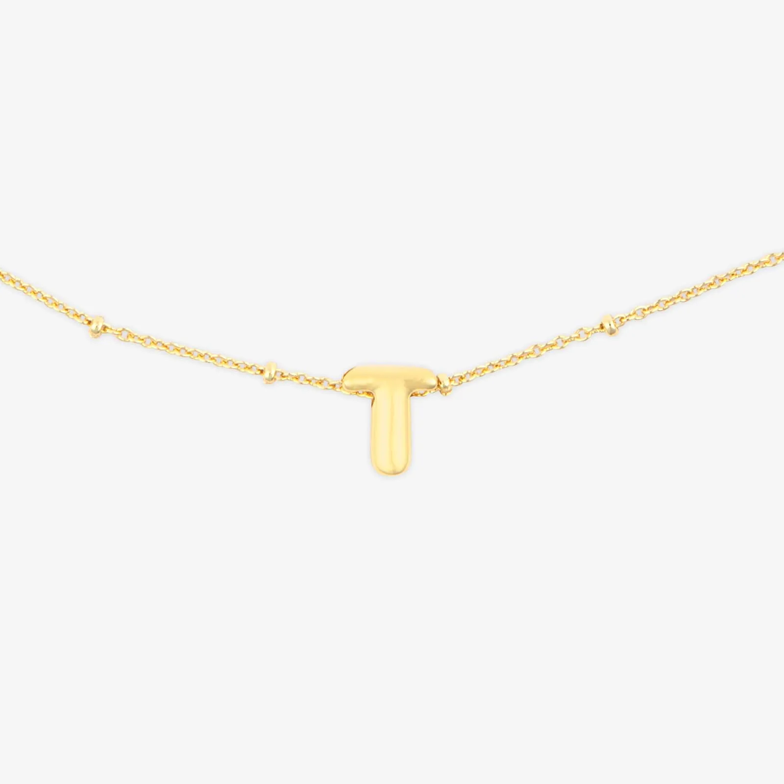 Alphabet Satellite Chain Choker