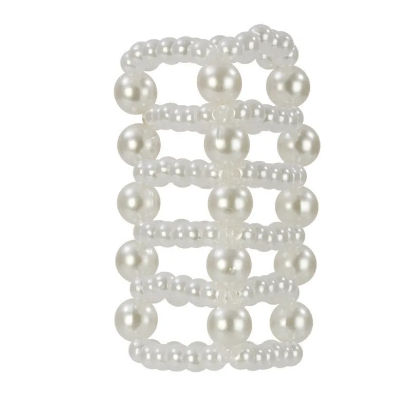 Basic Essentials Pearl Stroker Beads Large