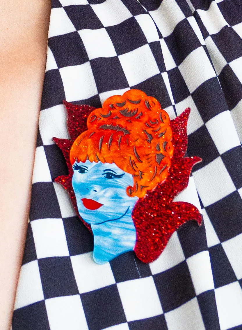 Beetlejuice Miss Argentina Brooch