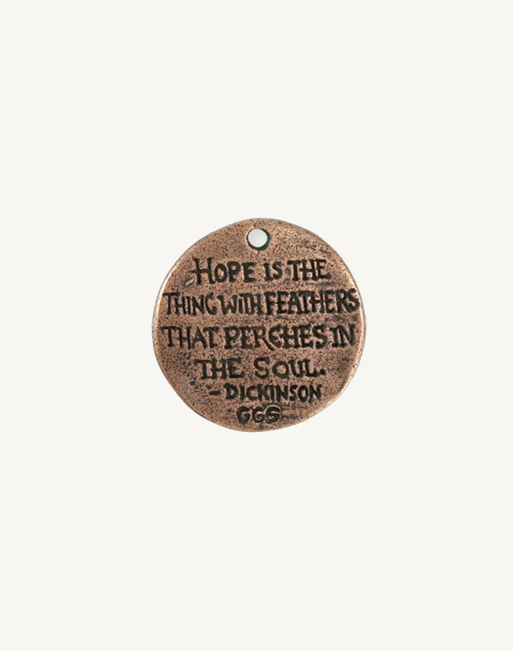 Bird Hope Coin, 29mm, (1pc)