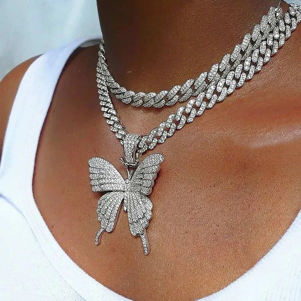 Butterfly Pendant Necklace