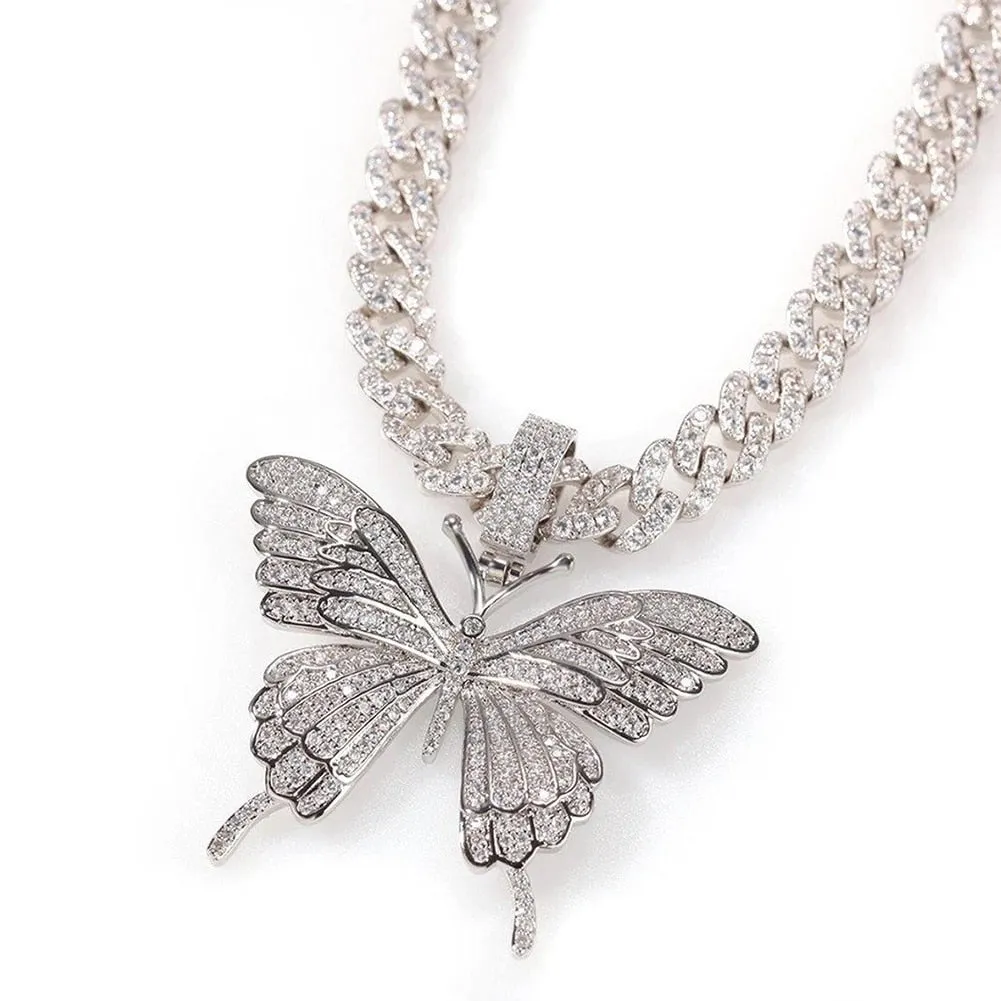 Butterfly Pendant Necklace