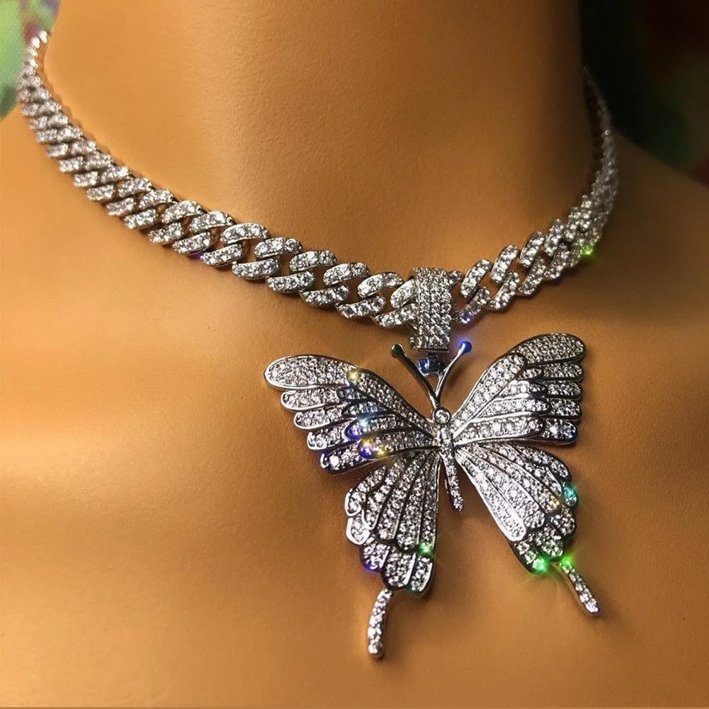 Butterfly Pendant Necklace