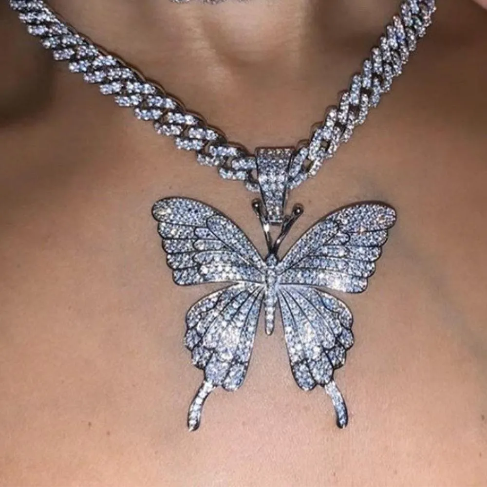 Butterfly Pendant Necklace