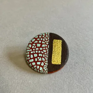 Ceramic Brooch