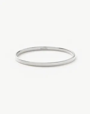 Classic Bangle | Silver Plated