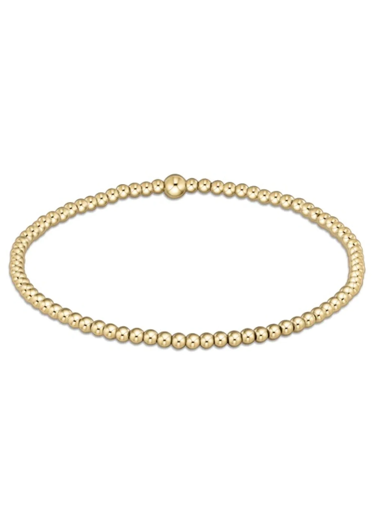 CLASSIC GOLD BEAD BRACELET