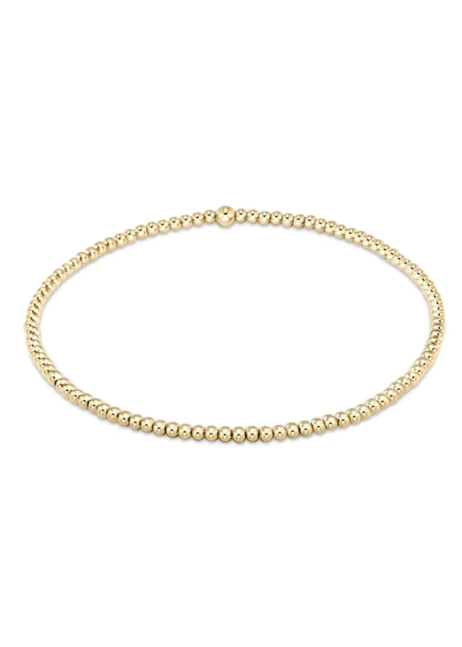 CLASSIC GOLD BEAD BRACELET