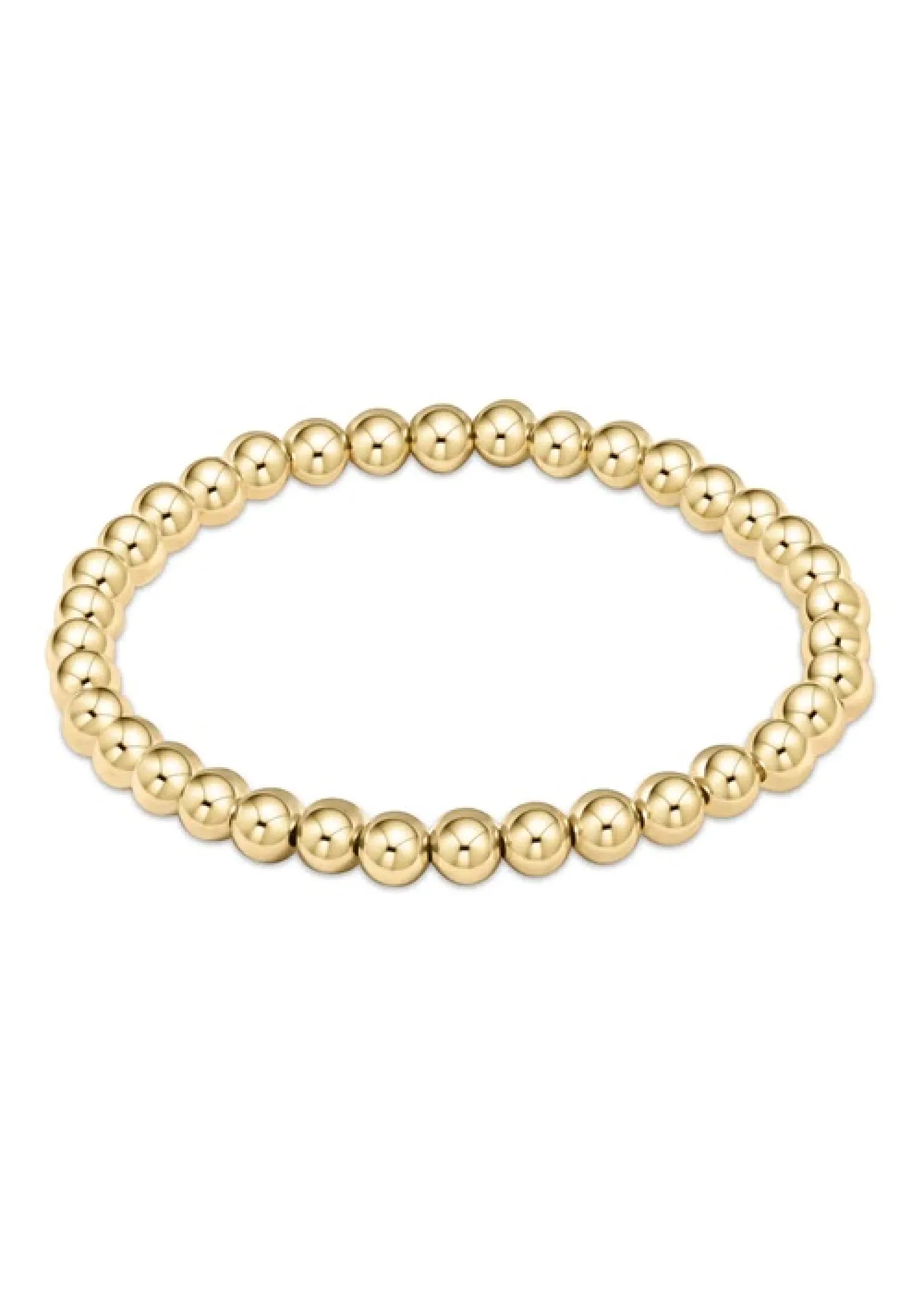 CLASSIC GOLD BEAD BRACELET