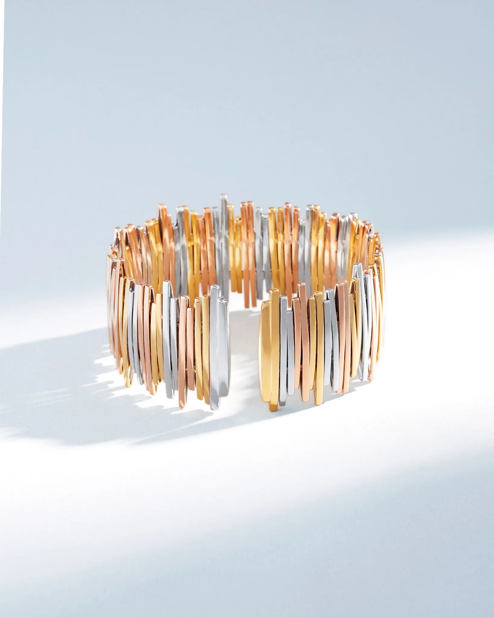 Classic Gold Three-Tone Cuff