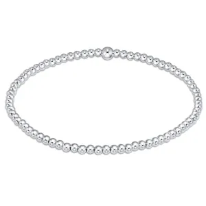 Classic Sterling 2.5mm Bead Bracelet