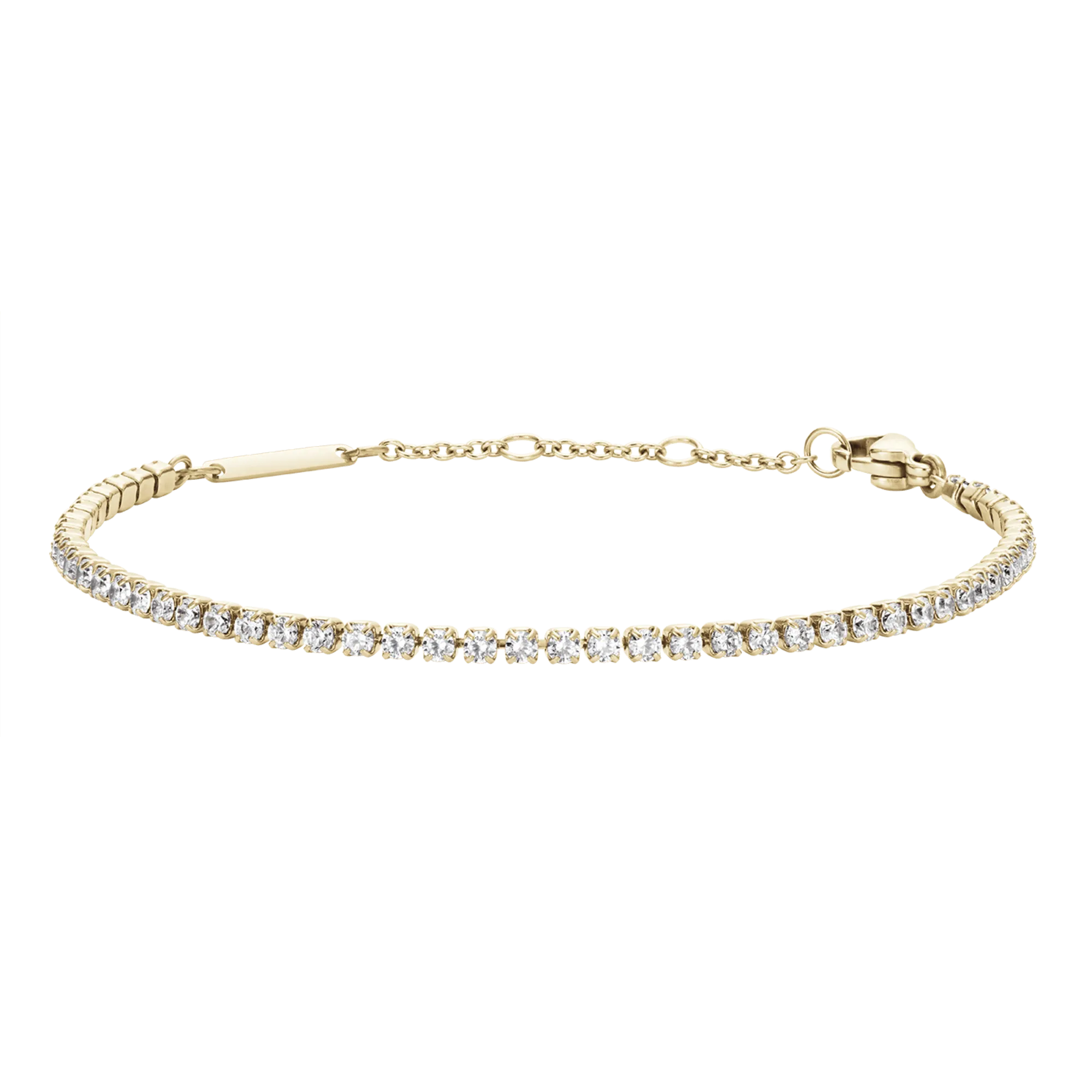 Classic Tennis Bracelet Gold