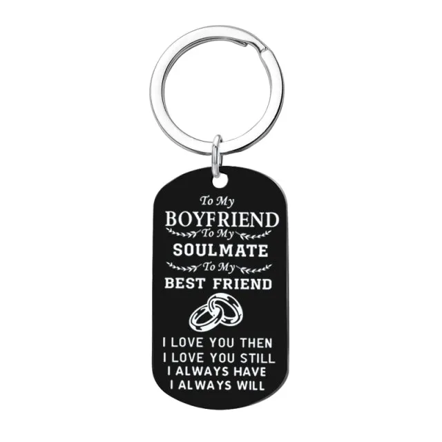 Couple Pendant Necklace Dog Tag