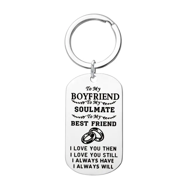 Couple Pendant Necklace Dog Tag