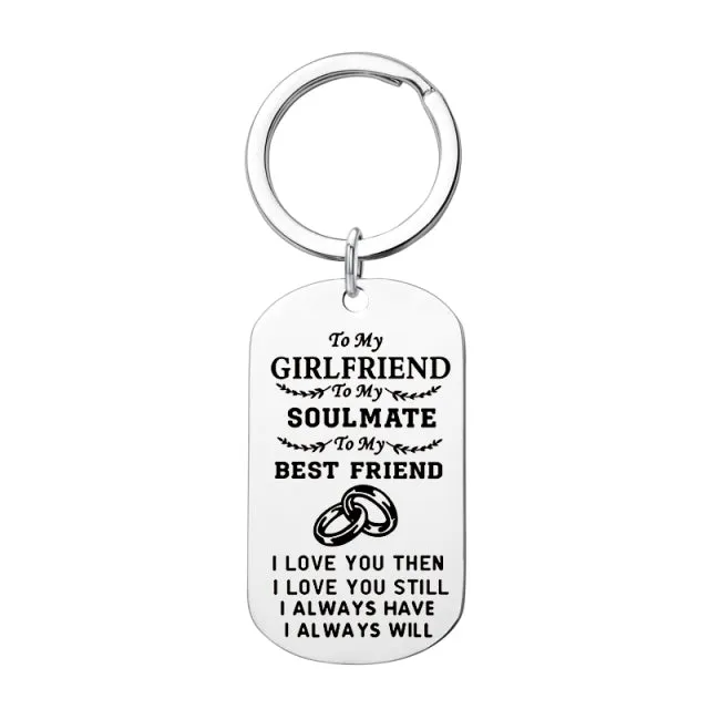 Couple Pendant Necklace Dog Tag