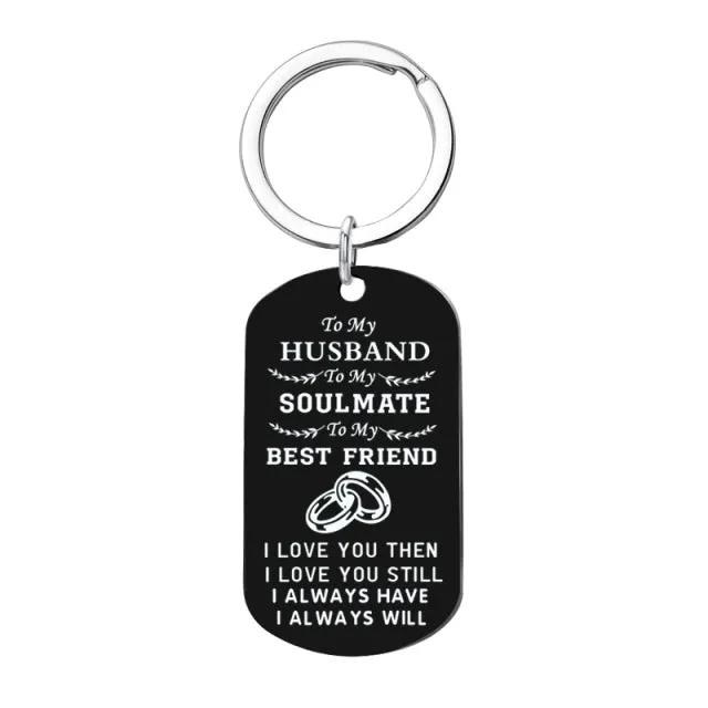 Couple Pendant Necklace Dog Tag