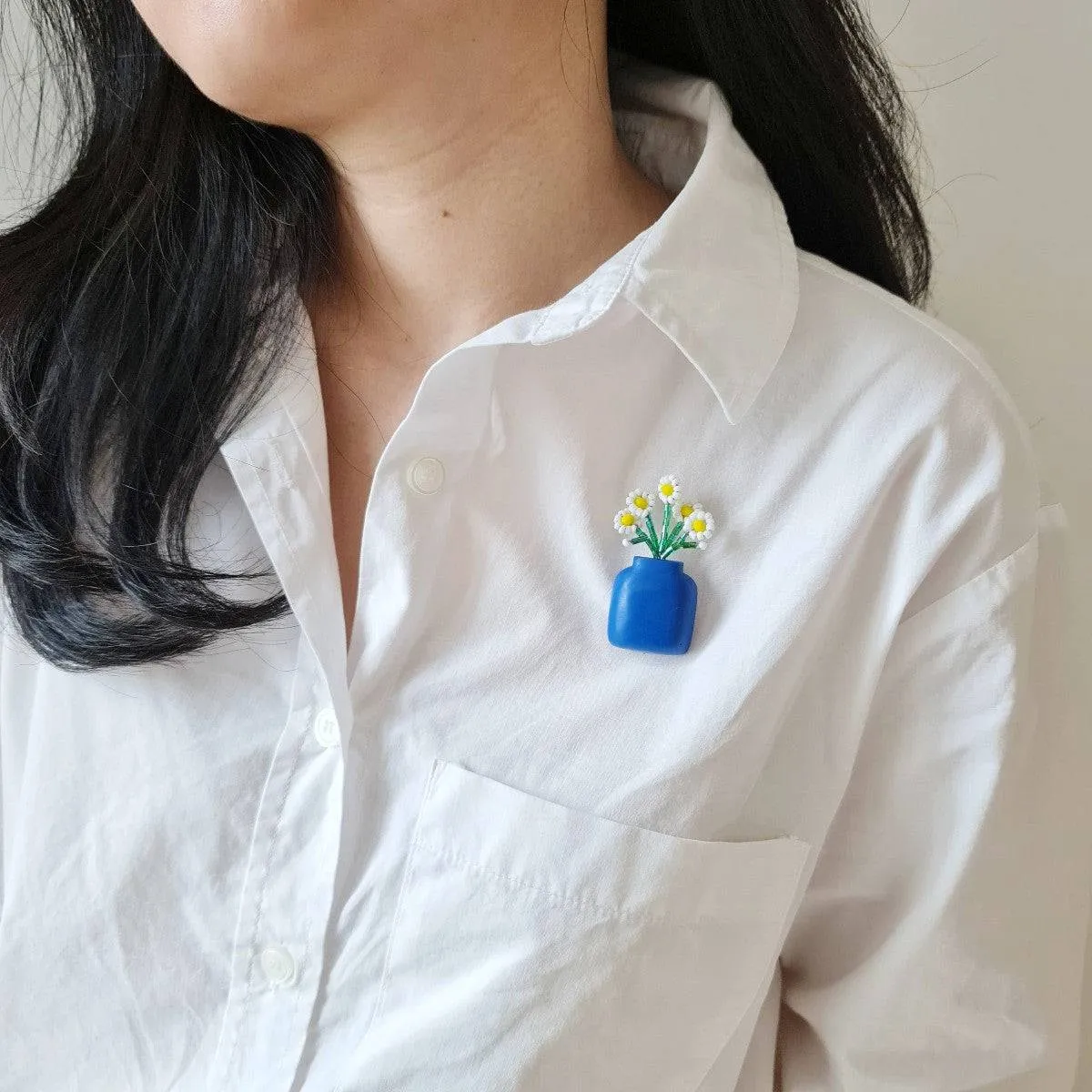 Daisies Brooch