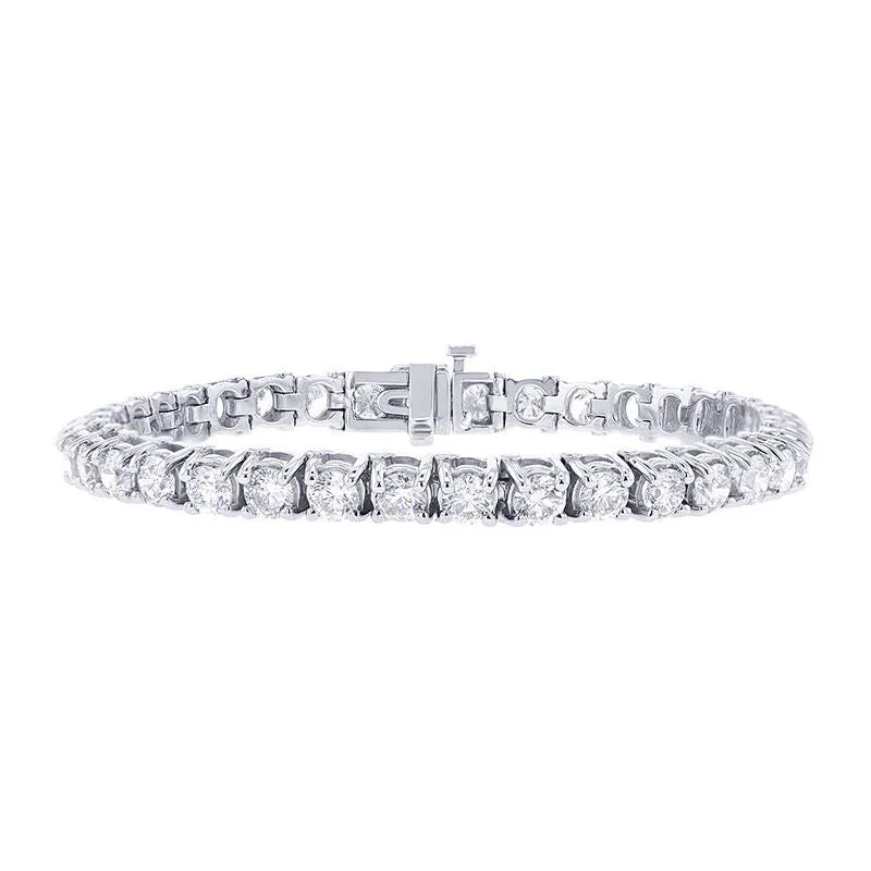 Divinely Classic Diamond Tennis Bracelet 10ct