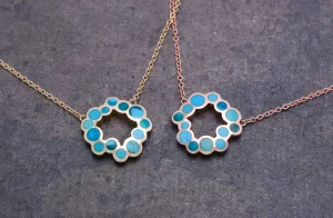 Effervescent Bleu Parti Necklace