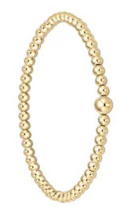 enewton Classic Gold 4mm Bead Bangle