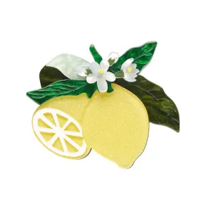 Erstwilder - Lemon Drop Brooch - Botanical Fruit (2023)