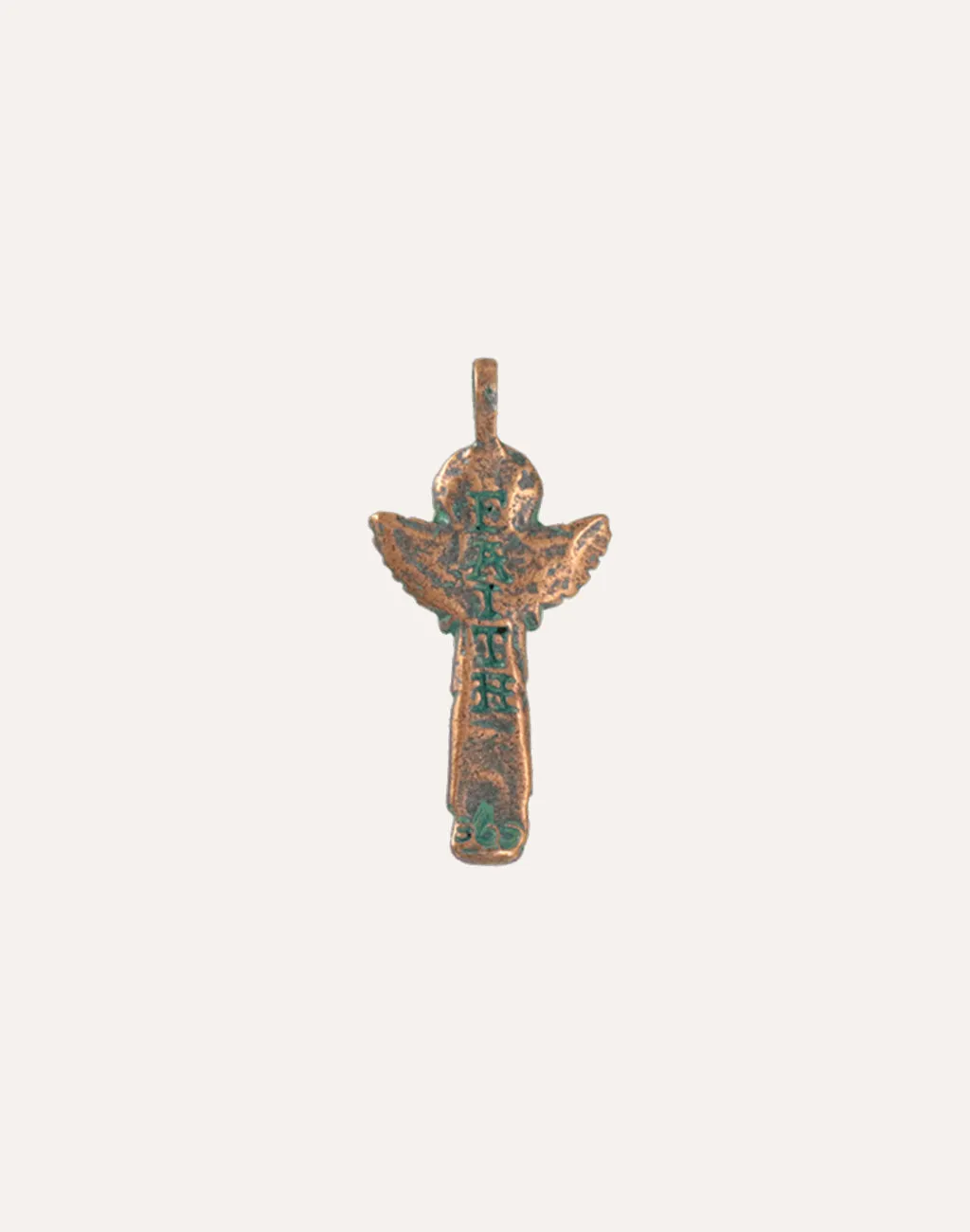 Faith Angel, 35.5x17.5mm, (1pc)