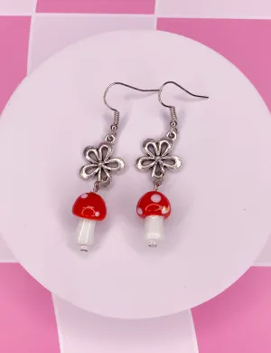 FANTASY MUSHROOM EARRINGS