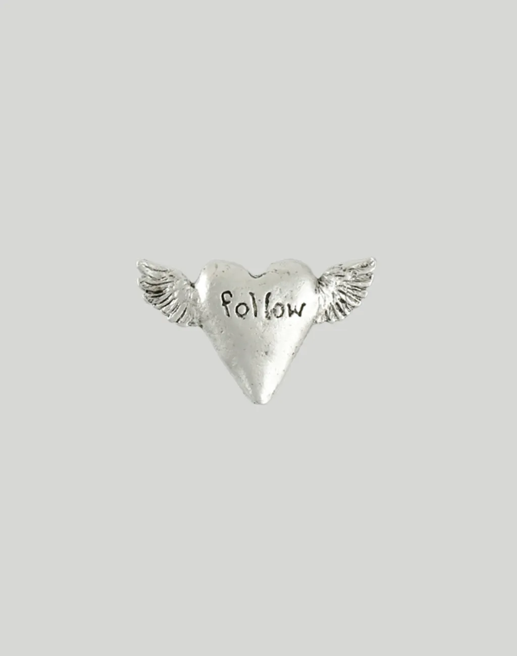 Follow Heart, 32.5x20mm, (1pc)