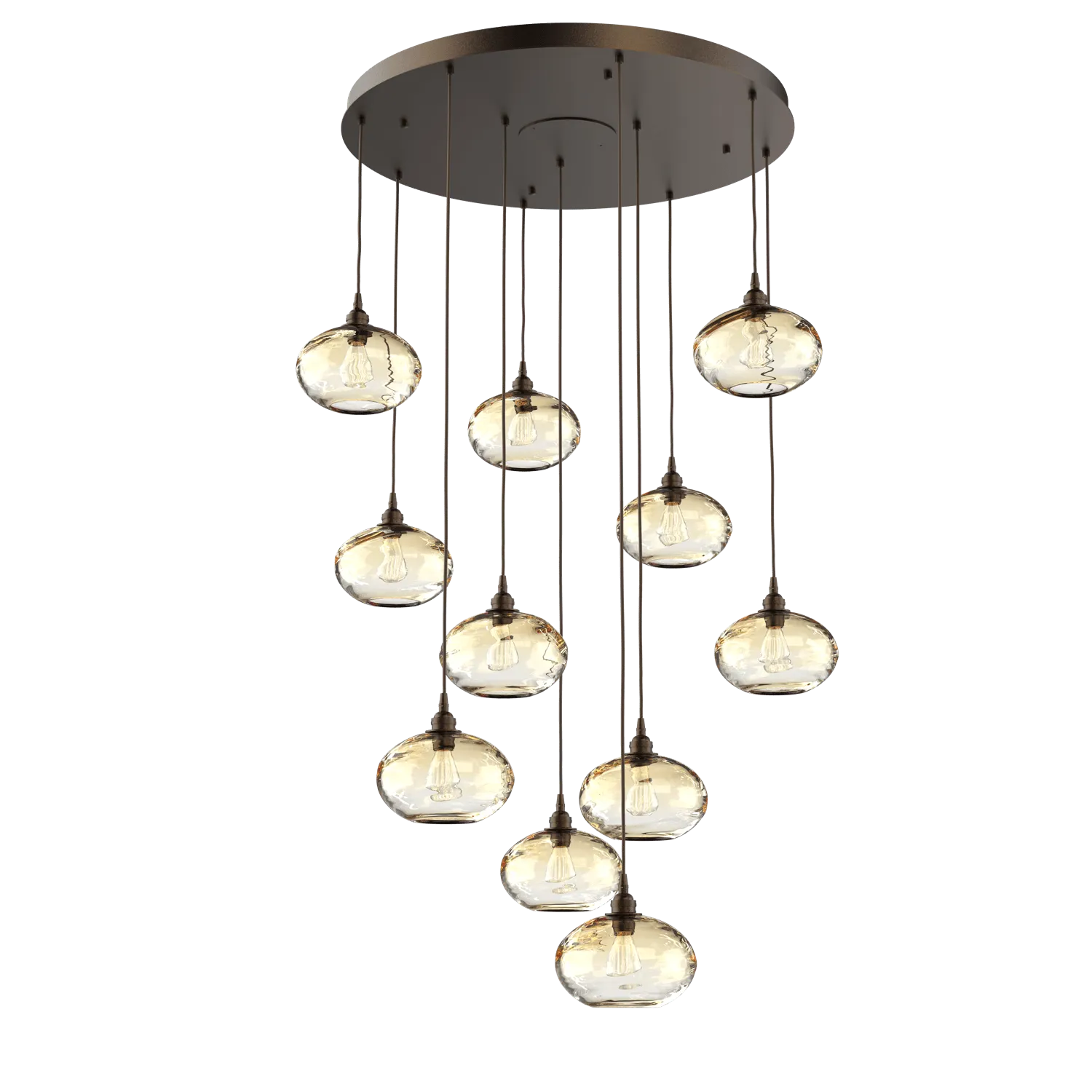 Hammerton Studio Coppa Round Multi-Pendant-11