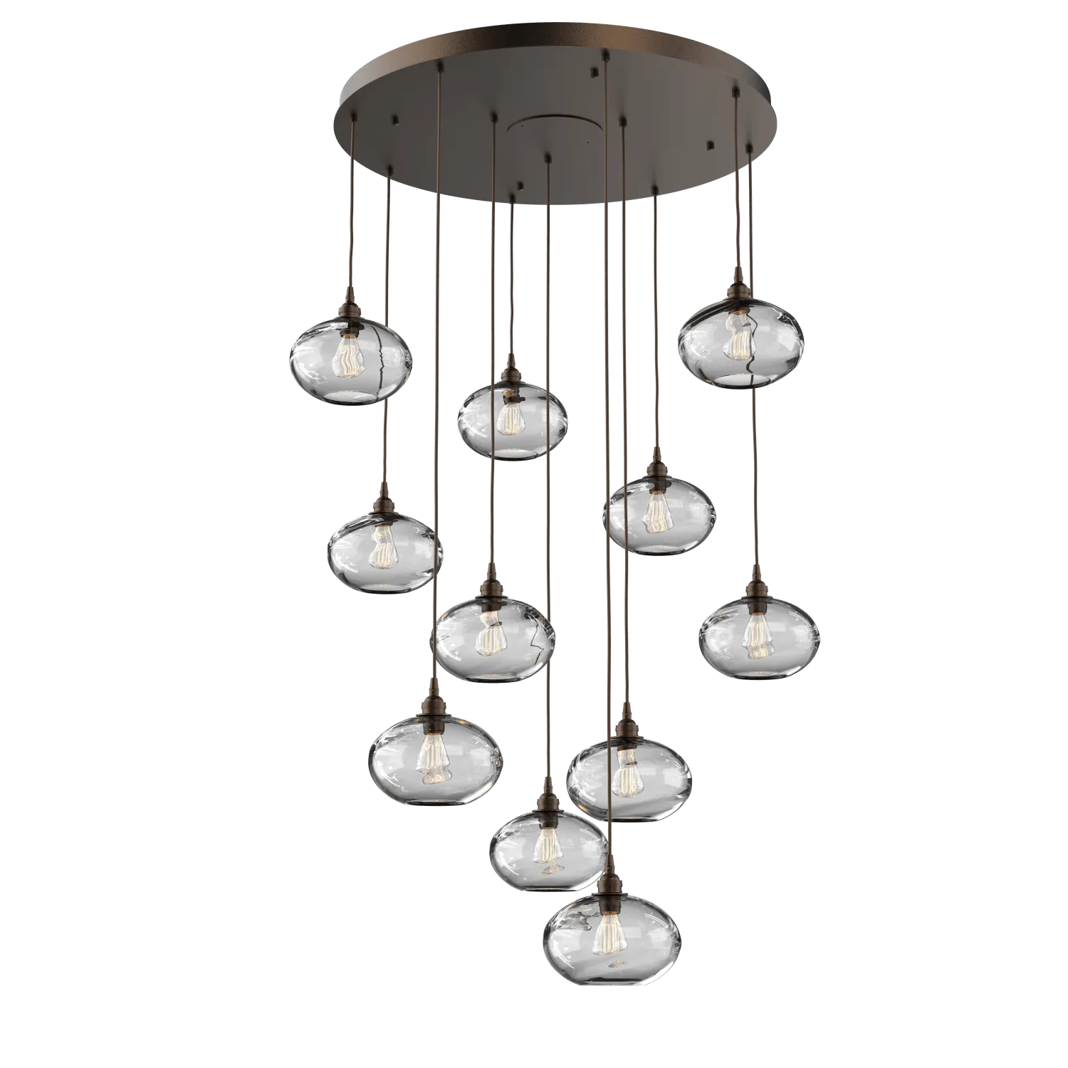 Hammerton Studio Coppa Round Multi-Pendant-11