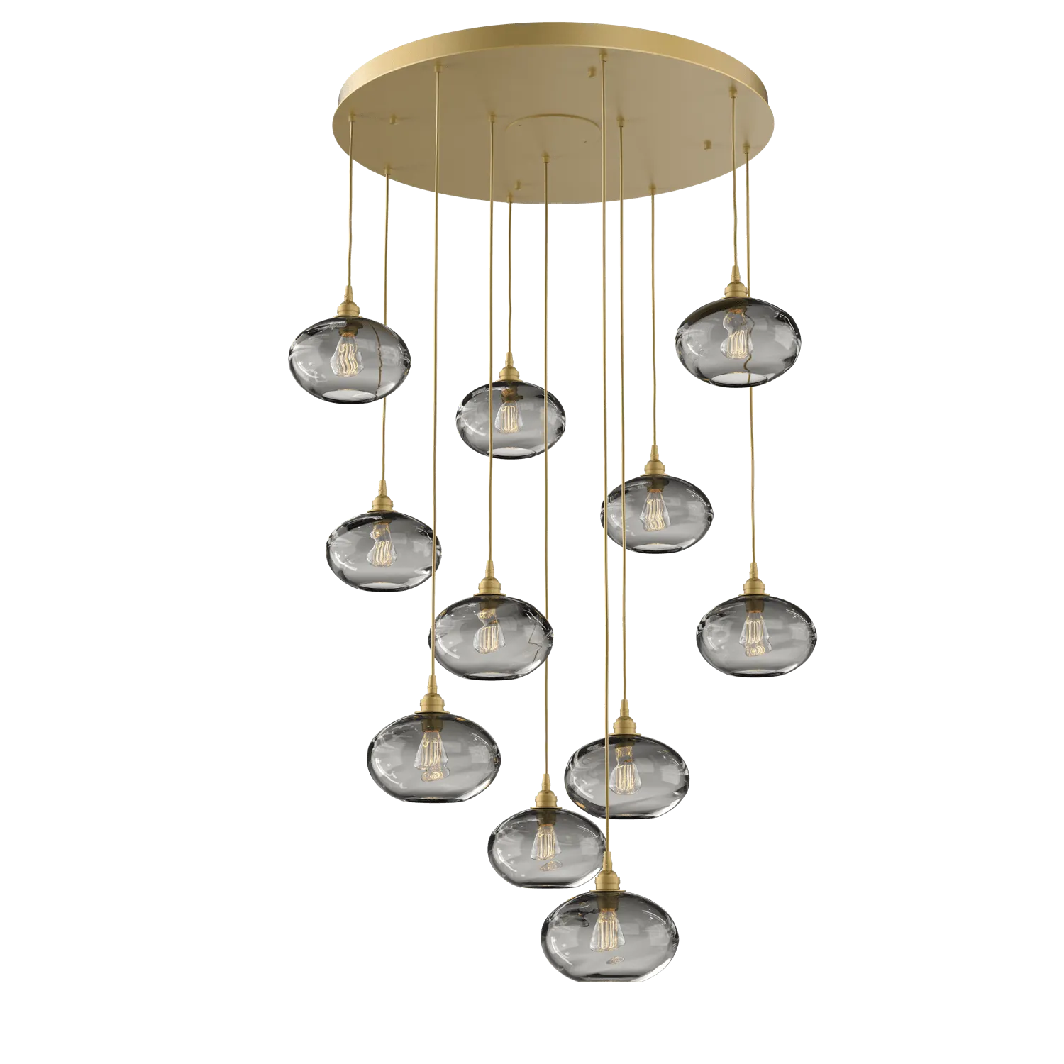 Hammerton Studio Coppa Round Multi-Pendant-11