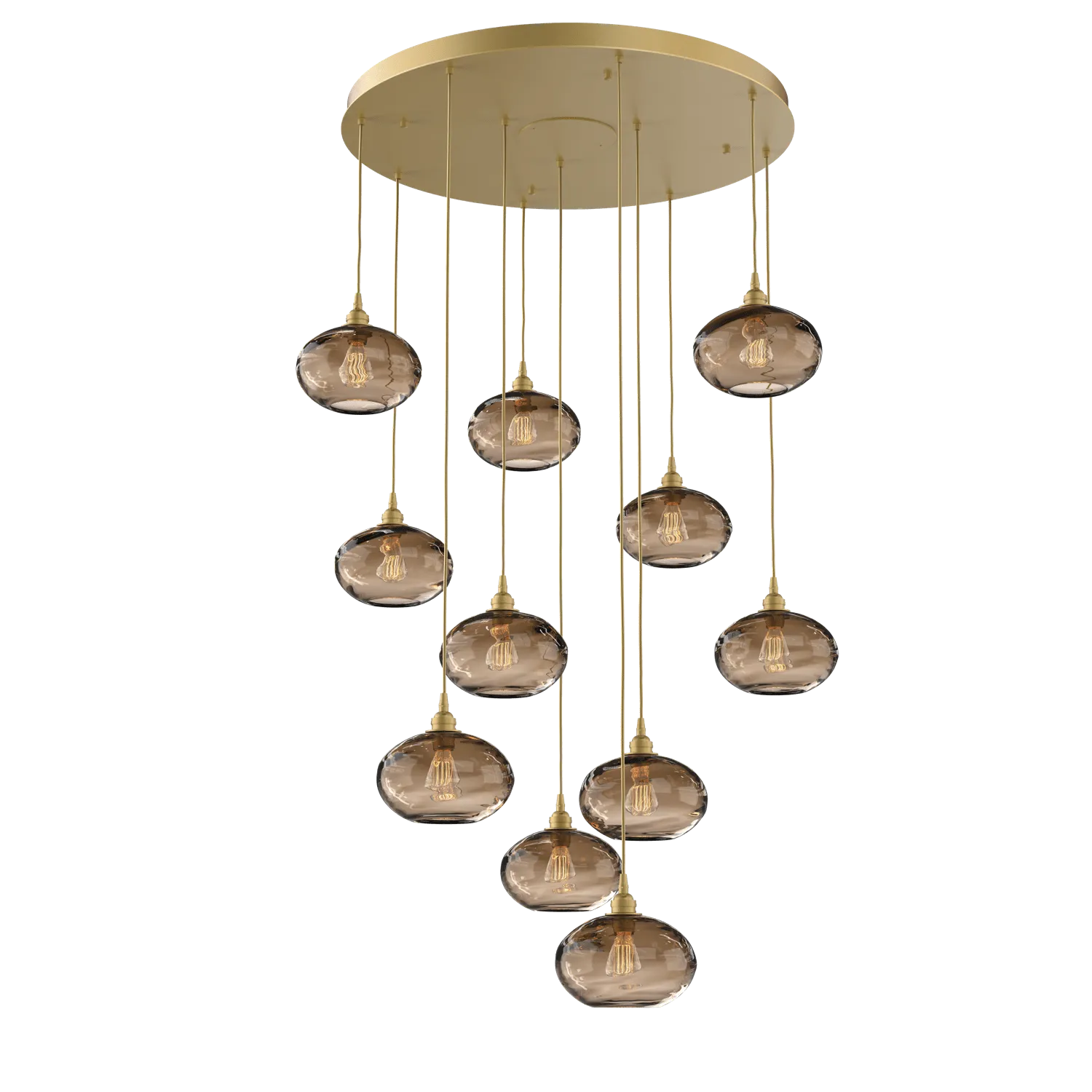 Hammerton Studio Coppa Round Multi-Pendant-11