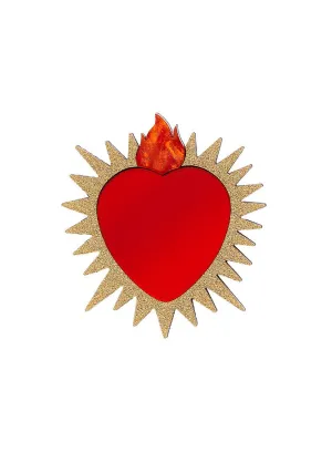 Immaculate Heart Brooch