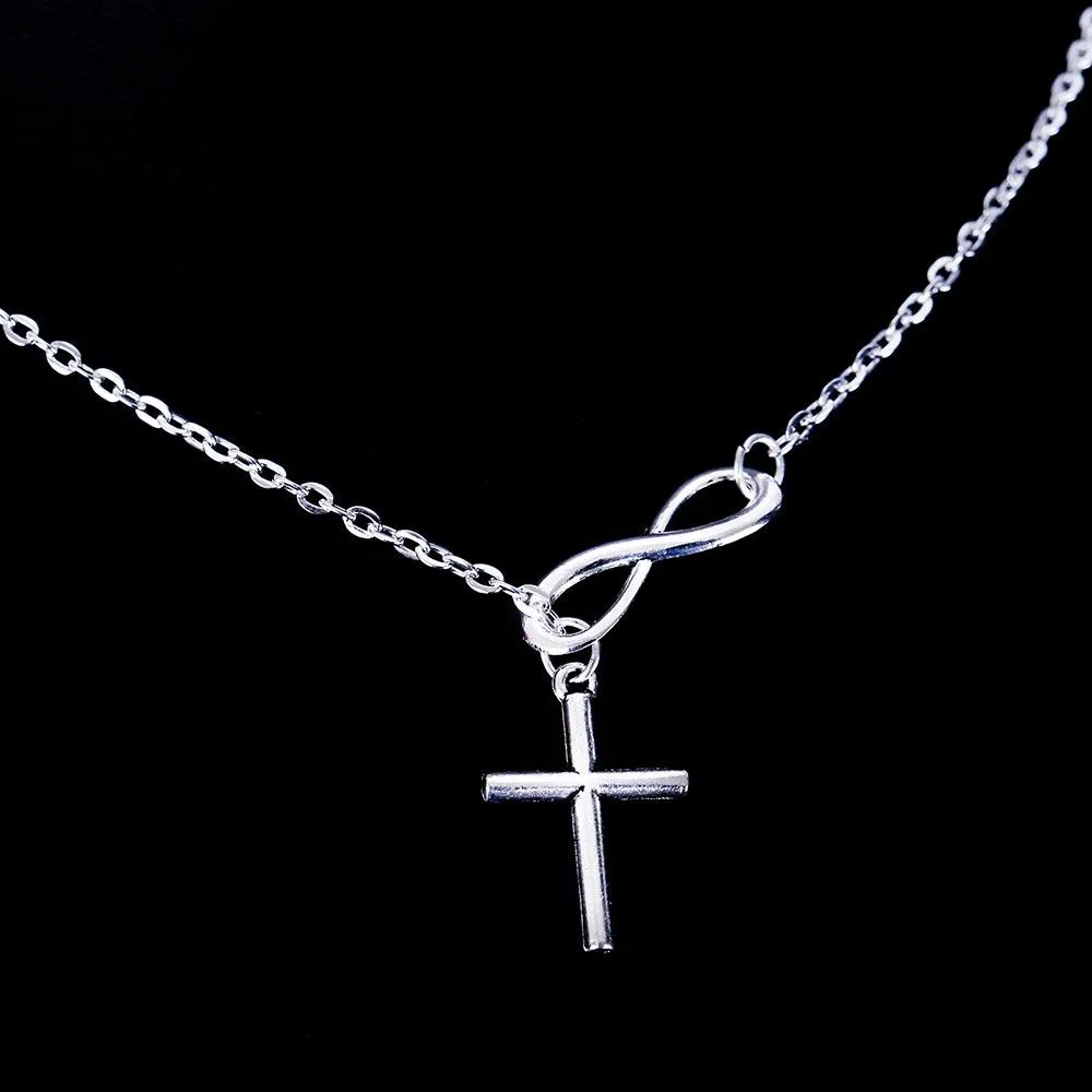 Infinity Crosses Necklaces