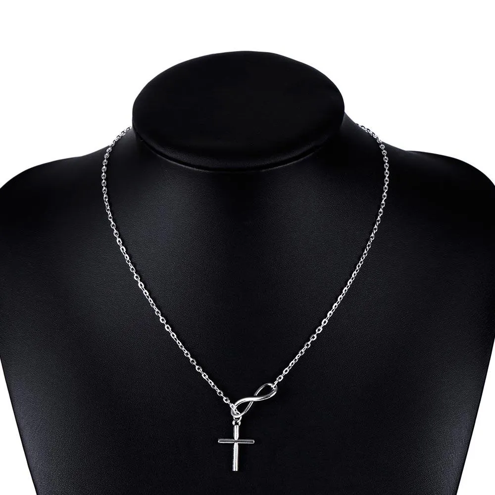 Infinity Crosses Necklaces