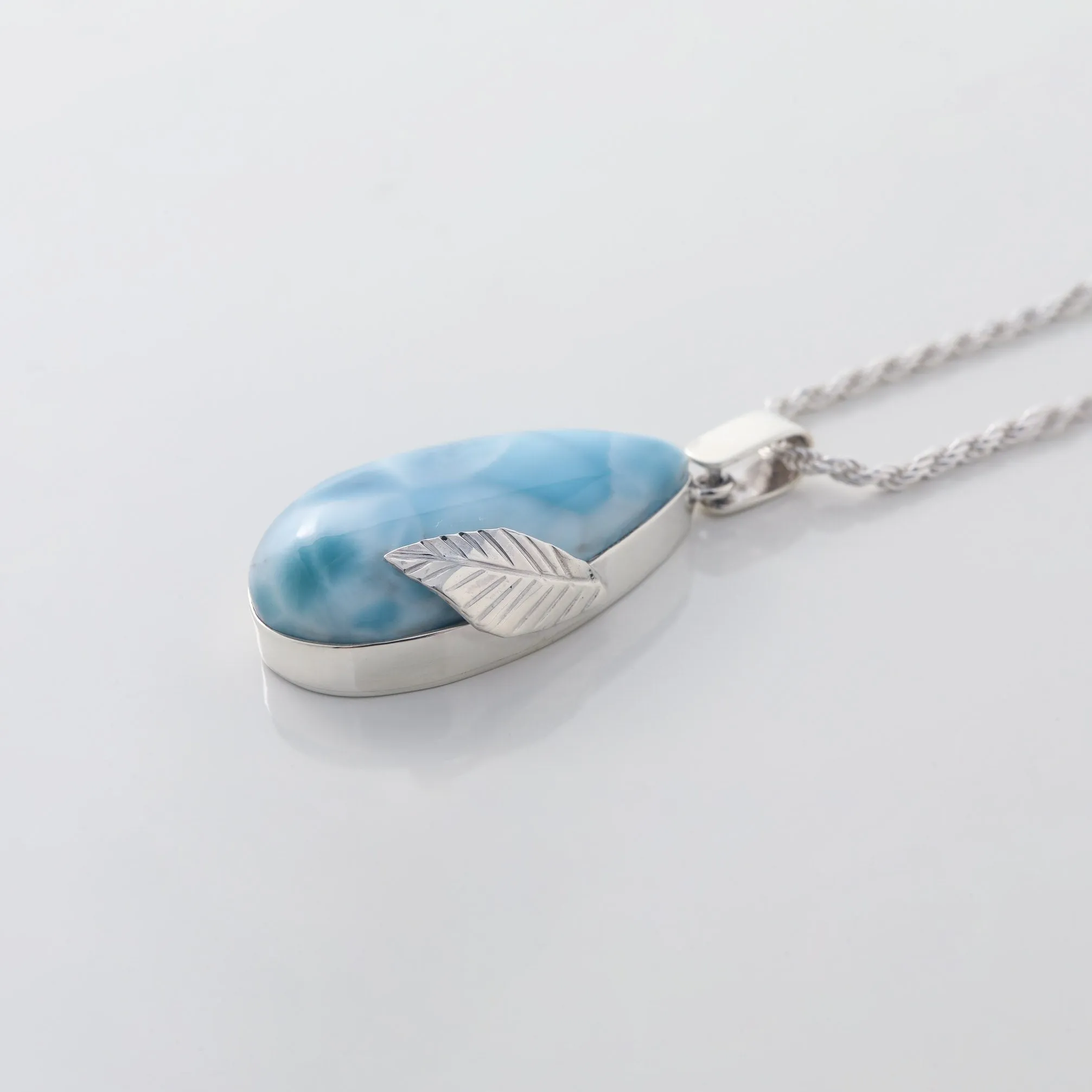 Larimar Pendant Flora