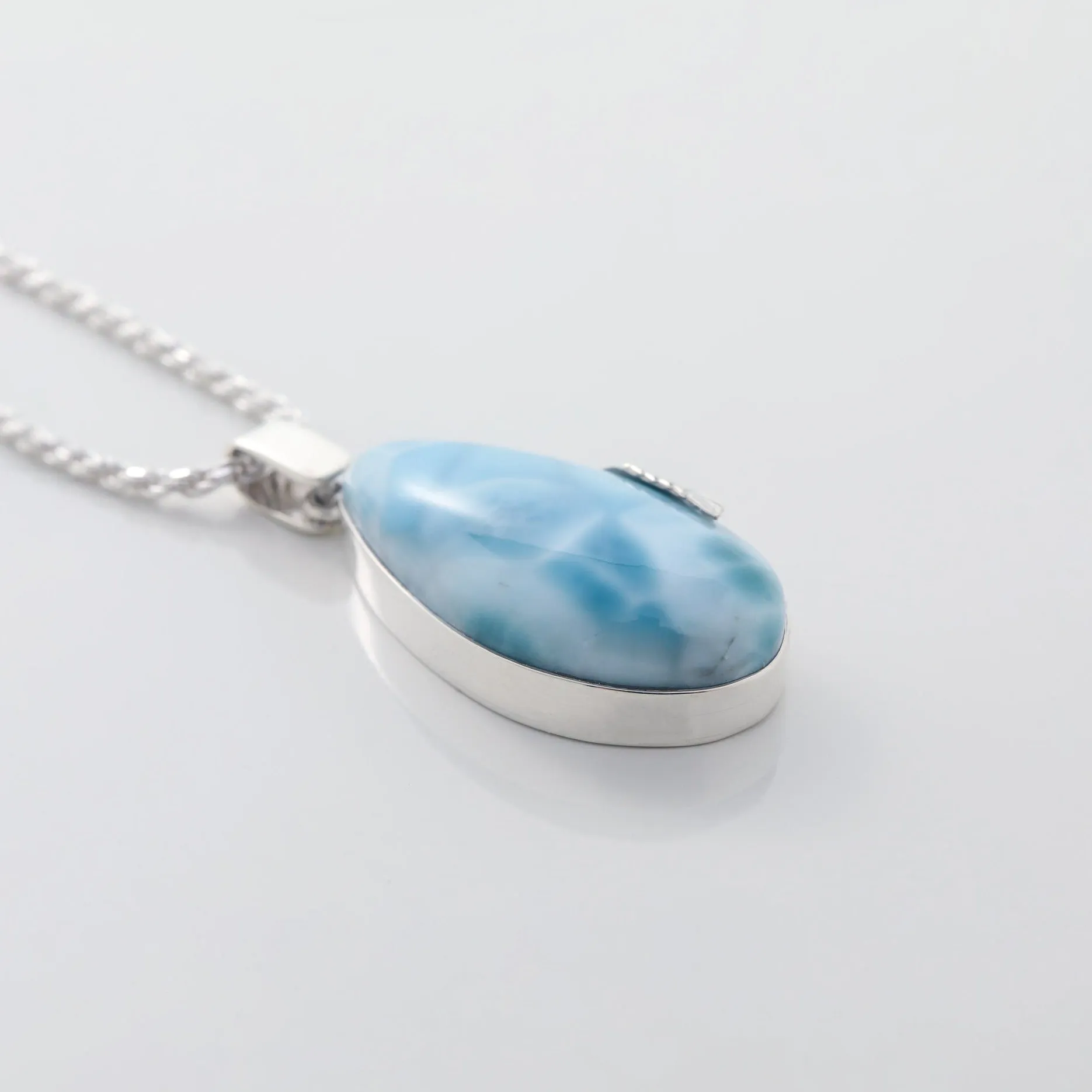 Larimar Pendant Flora