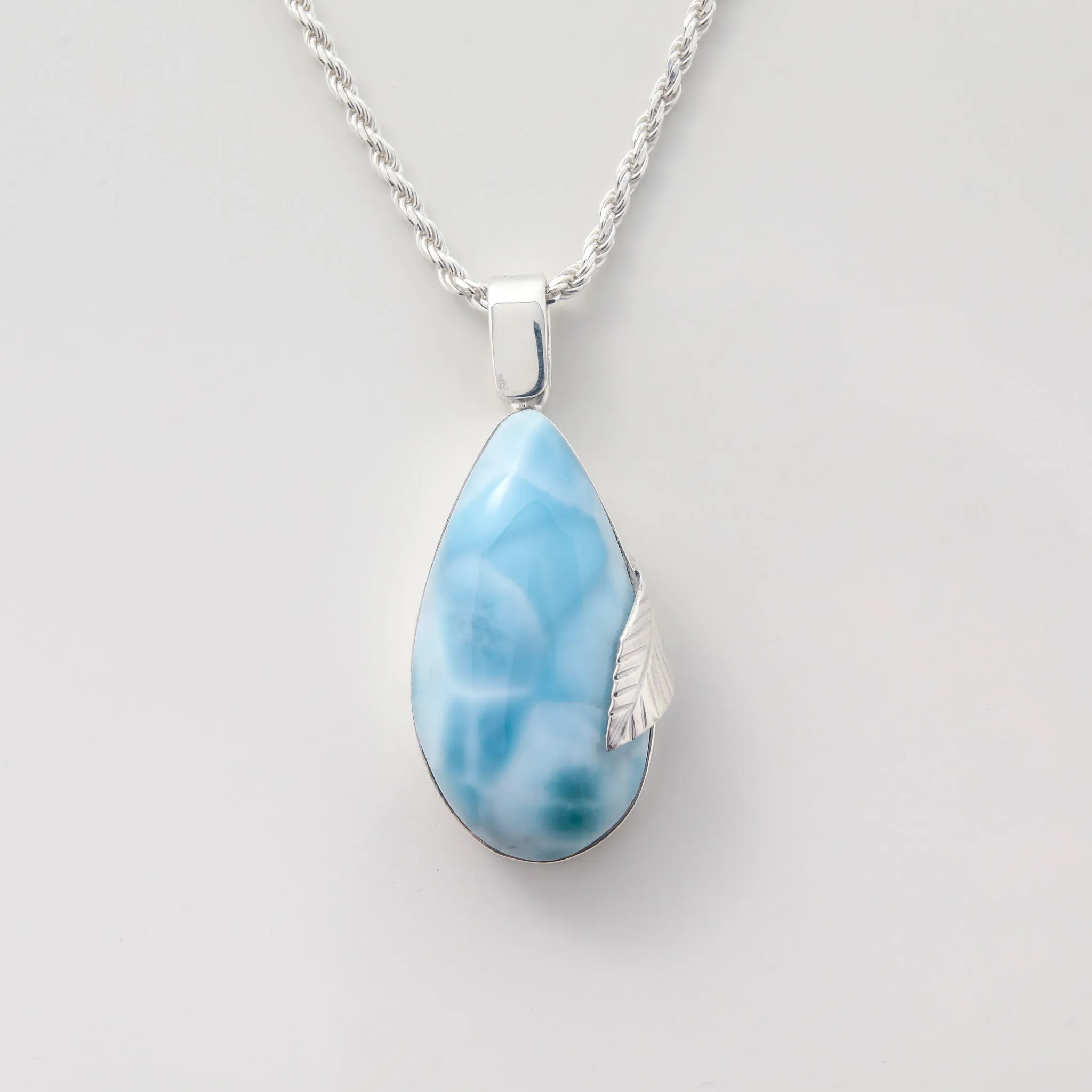 Larimar Pendant Flora