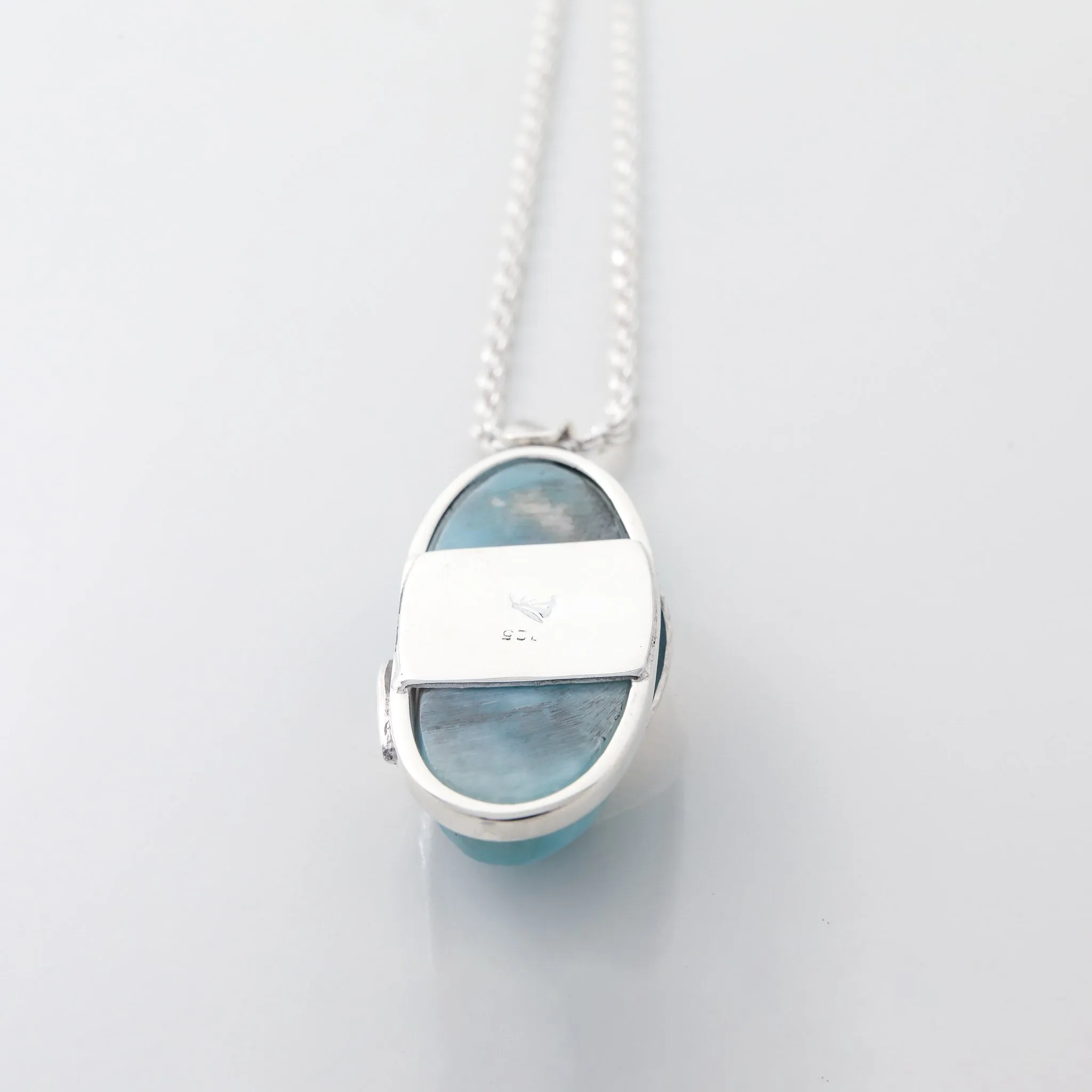 Larimar Pendant Lyra