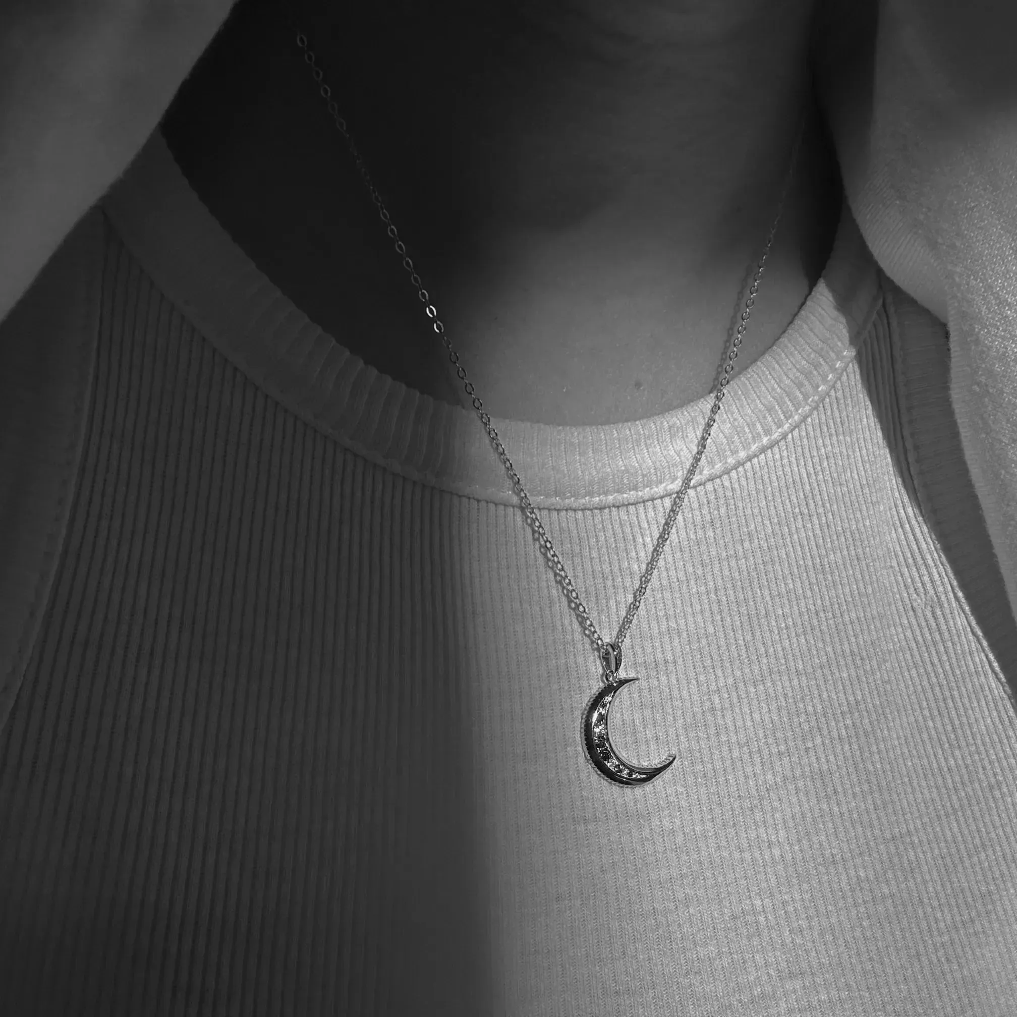 Love Local Celeste Moon Necklace