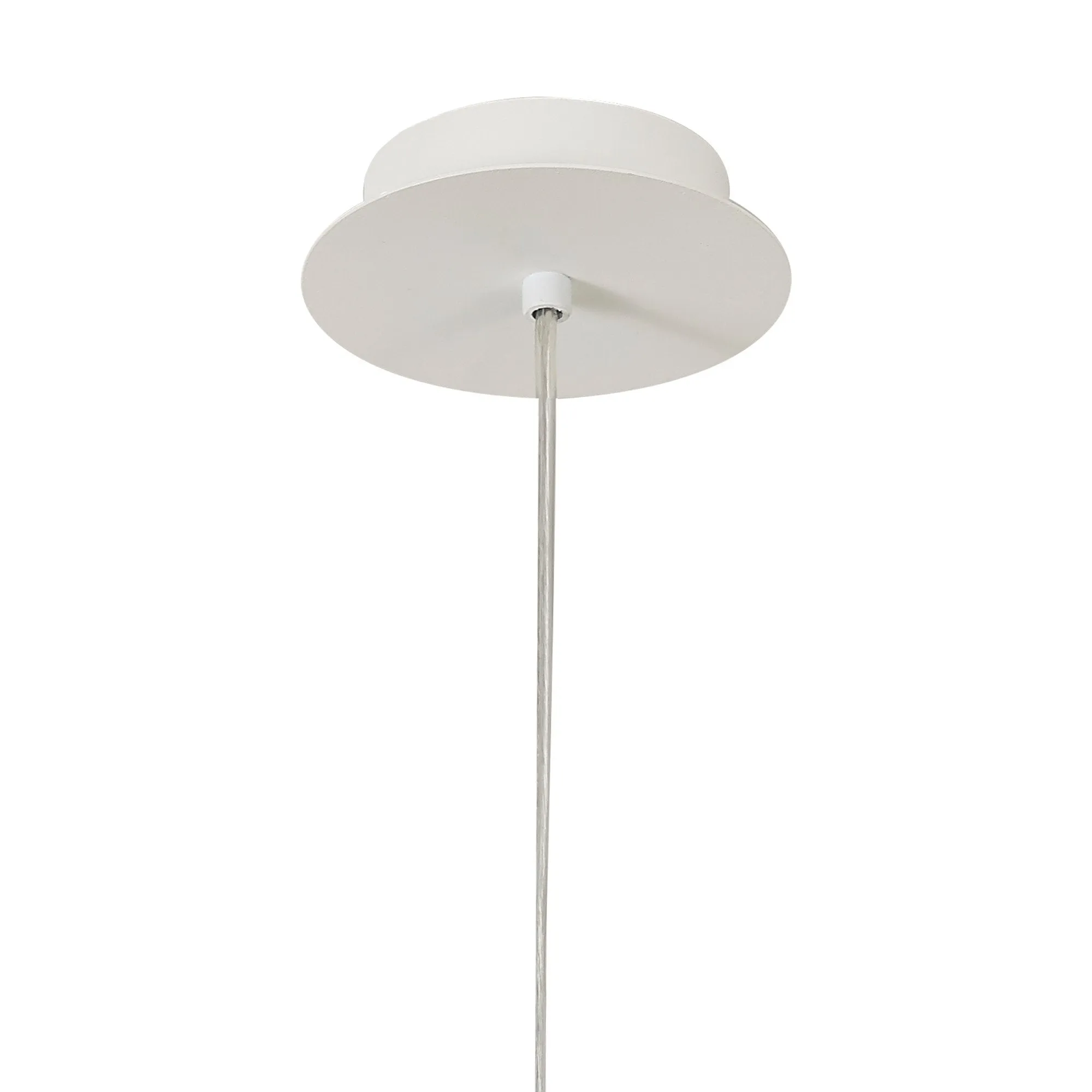 Mantra M7624 Galaxia Pendant Round 1 Light White/Grey Cement